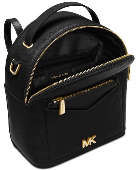 michael kors jessa sm convertible backpack brown pale gold